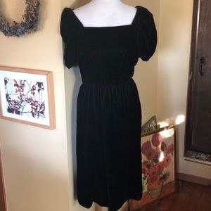 VINTAGE sz 14 K.Stevens Steven Stoller VELVET new